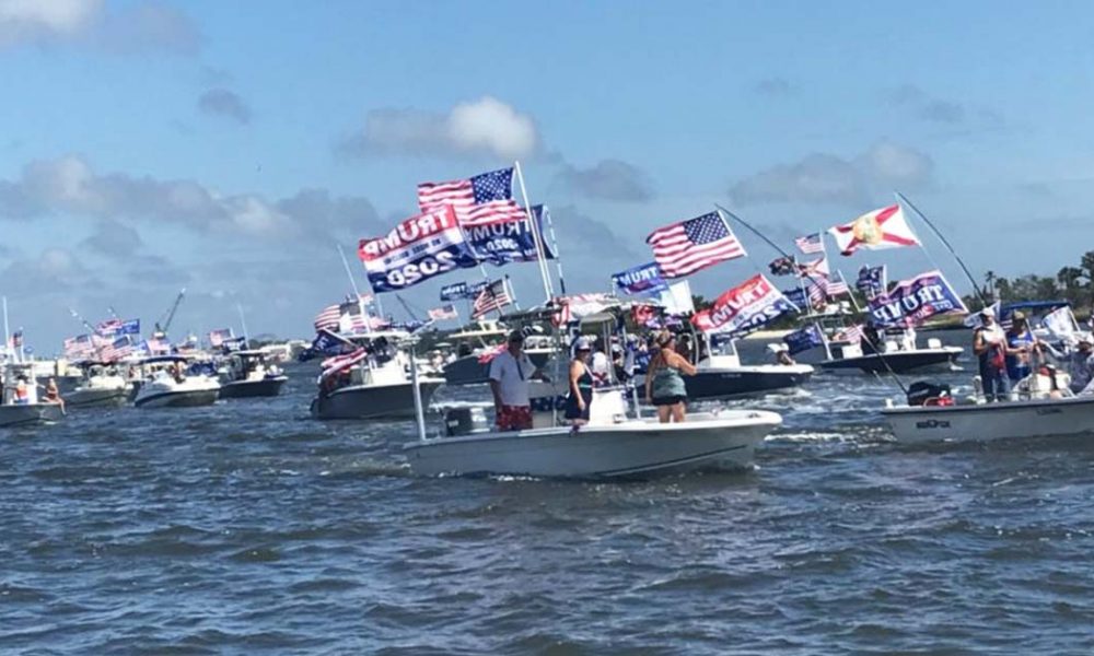 WATCH Hundreds Rally for Trump in Florida Boat Parade ‘You Can’t