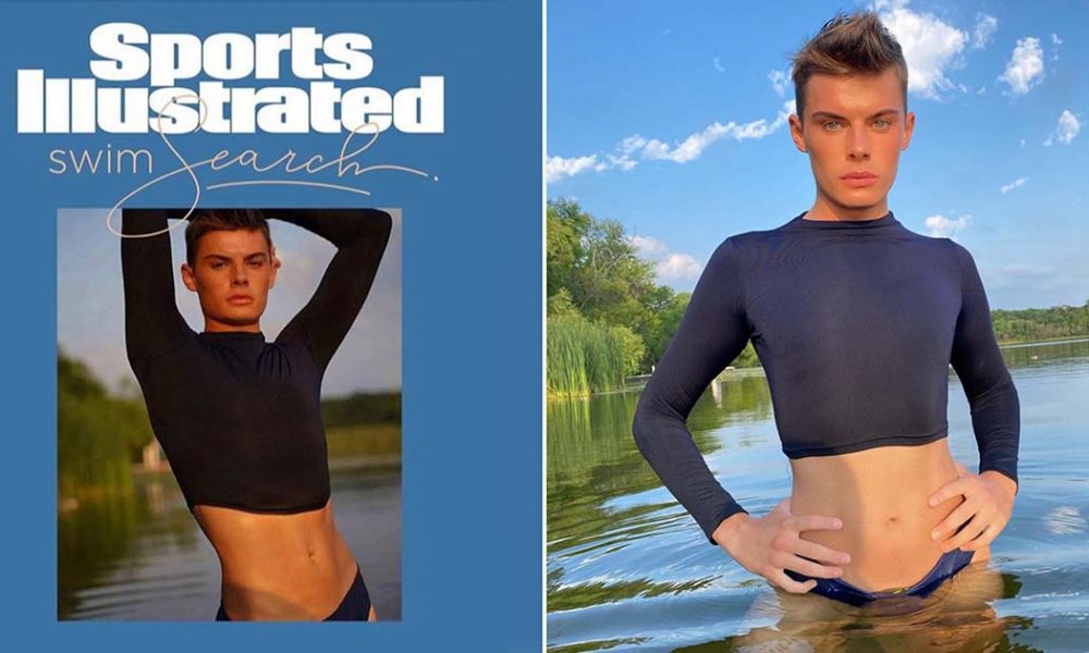 Gender Fluid Model Becomes First Male Finalist In Sports Illustrated